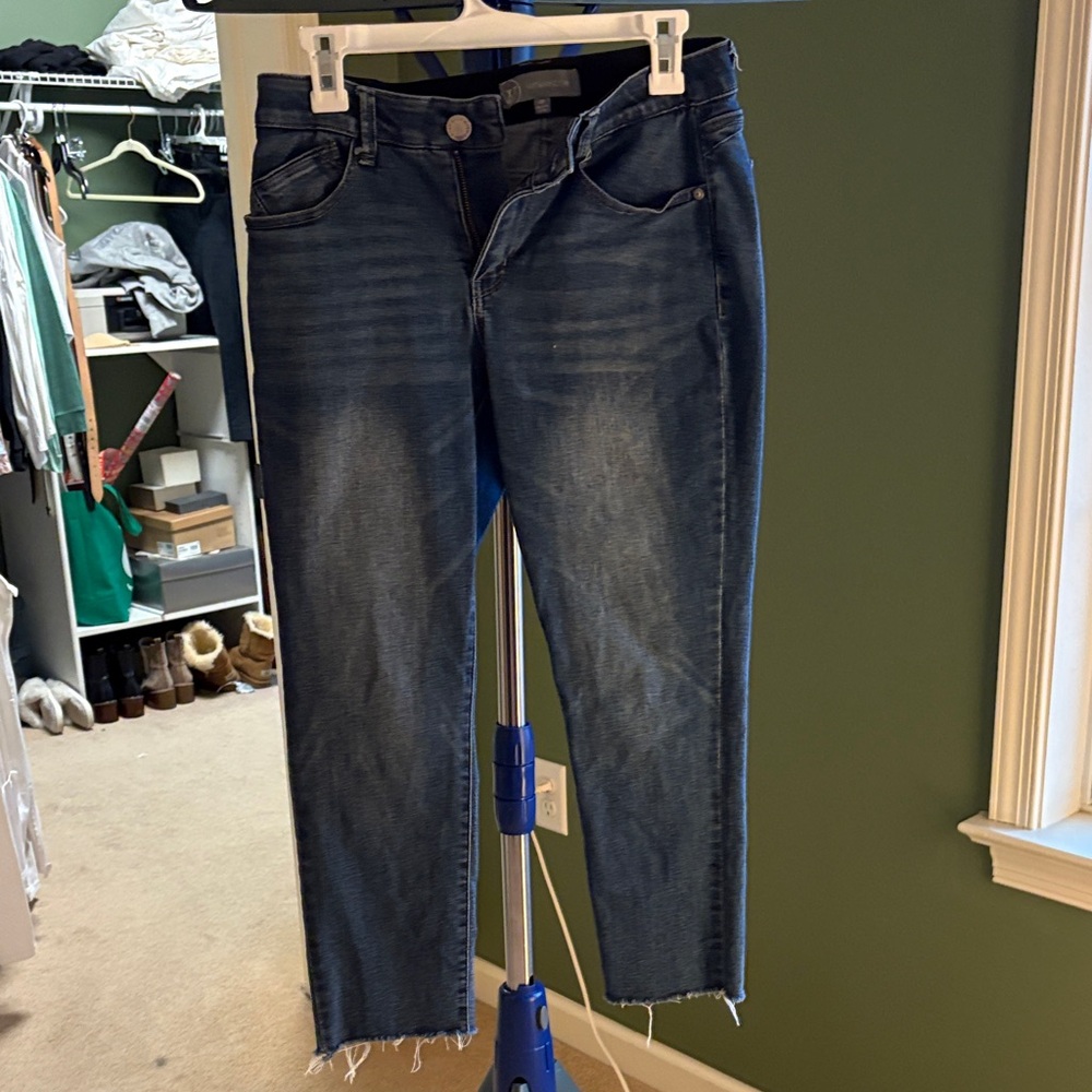 Wit & Wisdom Dark Blue Ankle Jeans